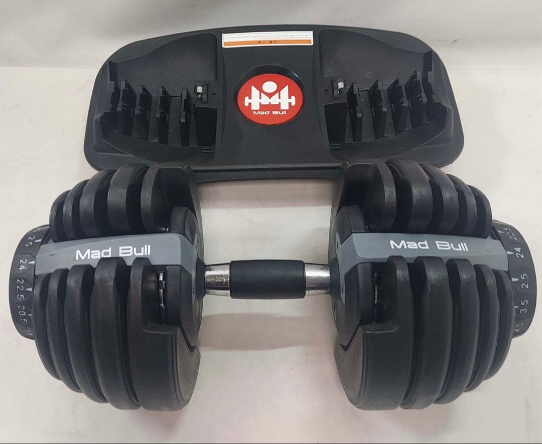 madbull 可変式ダンベル 24kg ①