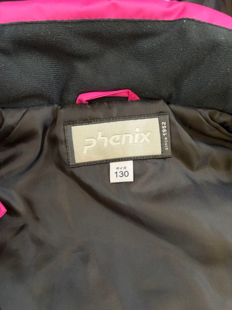phenix スキーウェア 130サイズ 手袋付き！