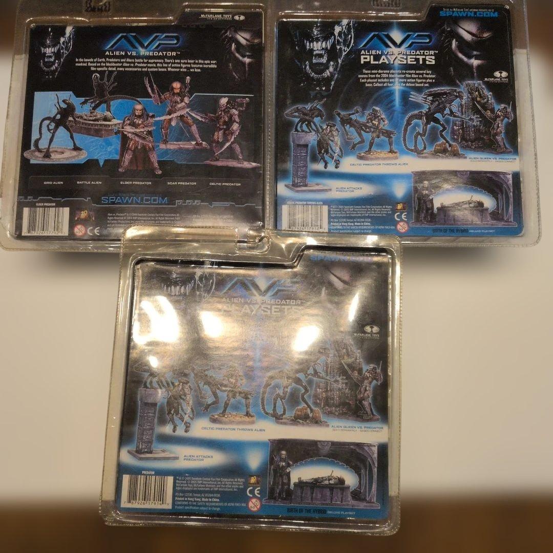エイリアンvsプレデターフィギュア　3セットまとめ売り