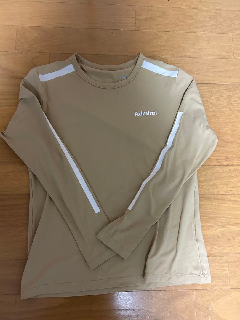 Admiral テニスウェア Mサイズ ベージュ・ホワイト　Mサイズ