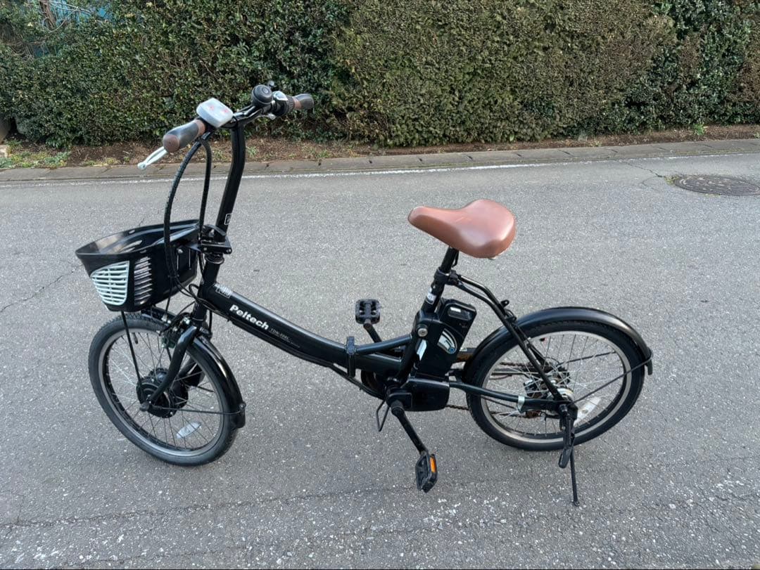 Pelitech 折りたたみ電動アシスト自転車 ブ