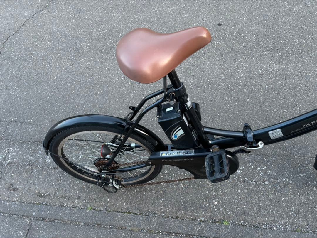 Pelitech 折りたたみ電動アシスト自転車 ブ