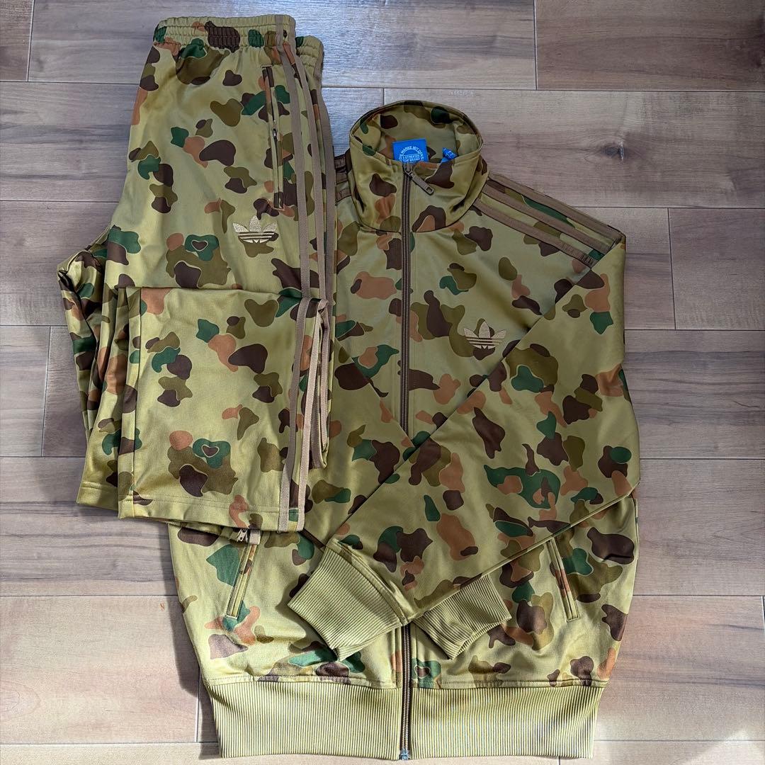 【美品/セットアップ】adidas/ジャージ/迷彩