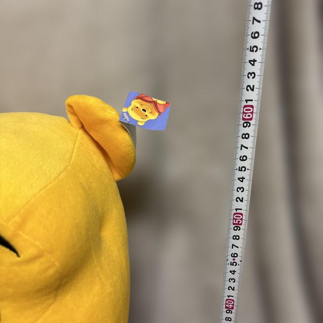プーさん ぬいぐるみ 雪だるま付き 約60cm