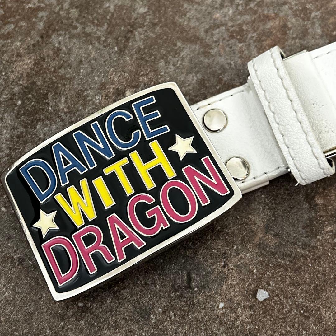 Dance With Dragon ベルト　ホワイト系