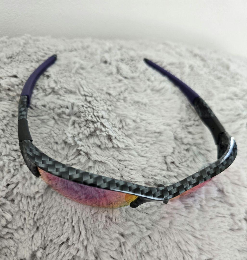 OAKLEY FLAKJacket MADE IN U.S.Aカーボン柄ゴルフ用
