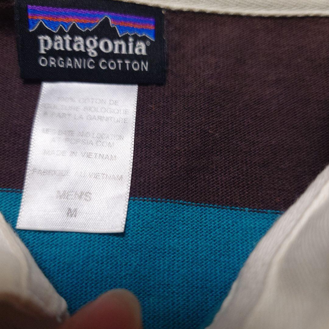 patagonia オーガニックコットン 長袖ラガーシャツ M