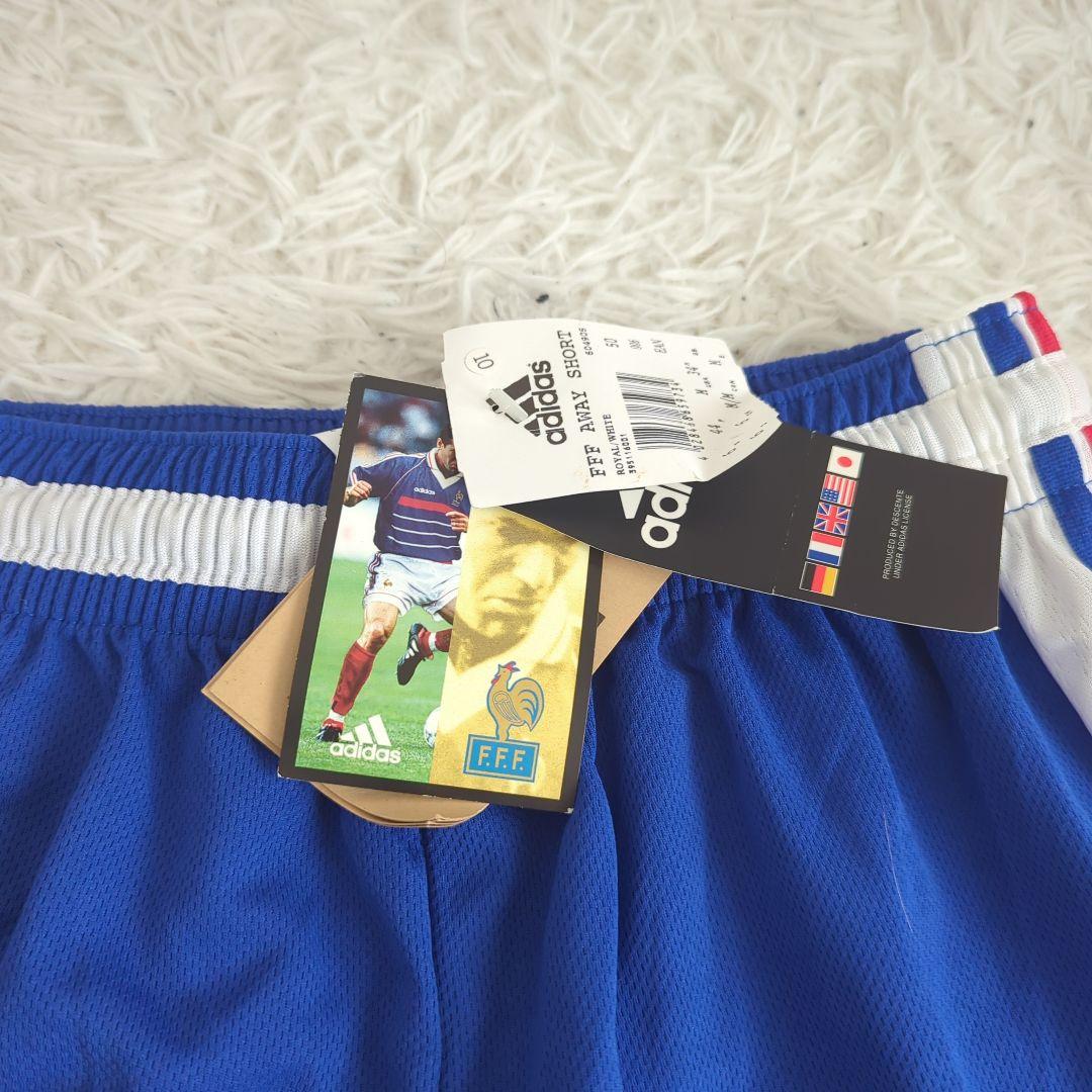 【激レア】新品！adidas　フランス代表　AWAY　ゲームパンツ　ユニフォーム