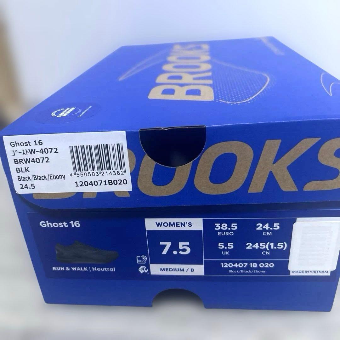 【新品】BROOKS Ghost 16 24.5cm