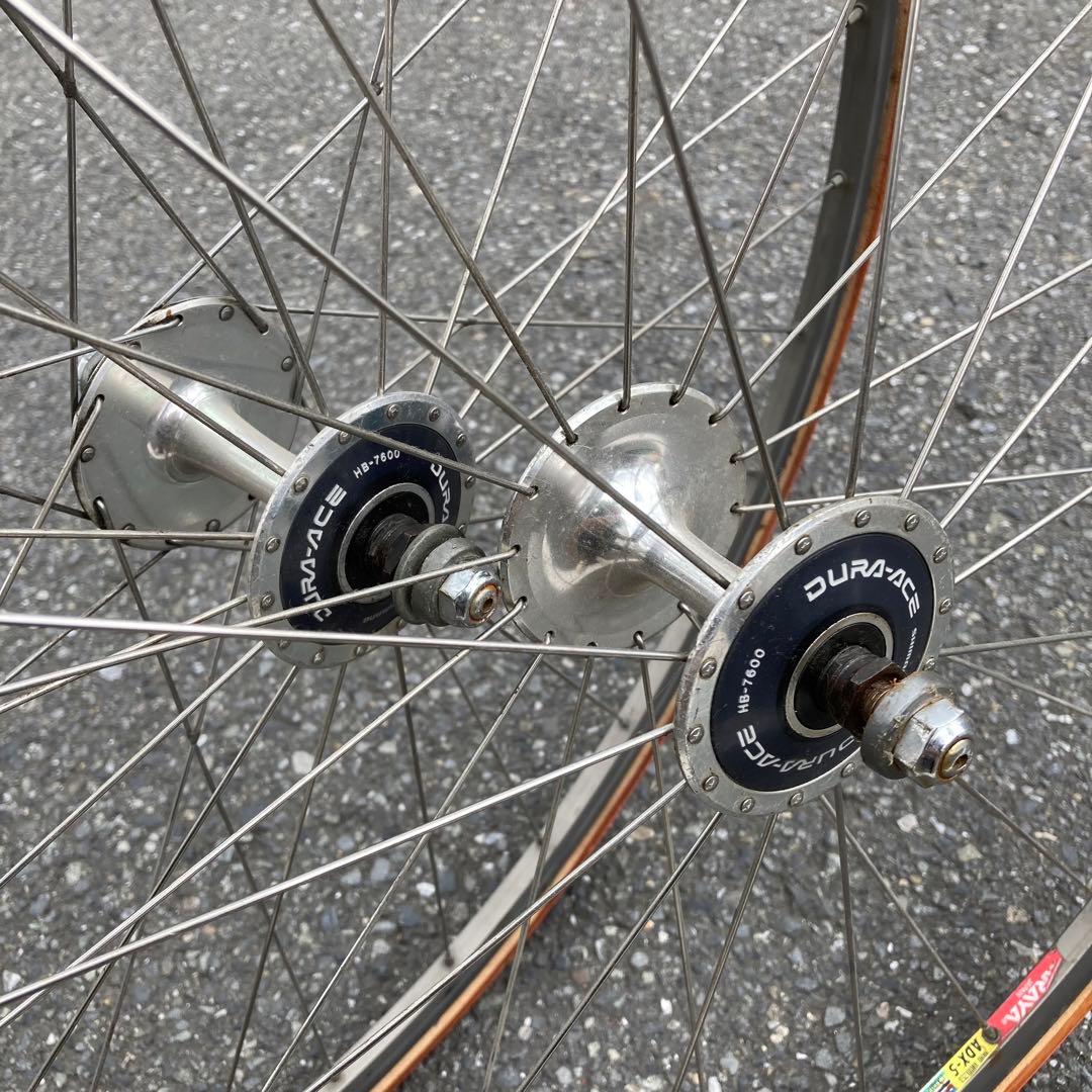 ARAYA ADX5 ピスト 軽量 ホイール 競輪 トラック レア デュラエース