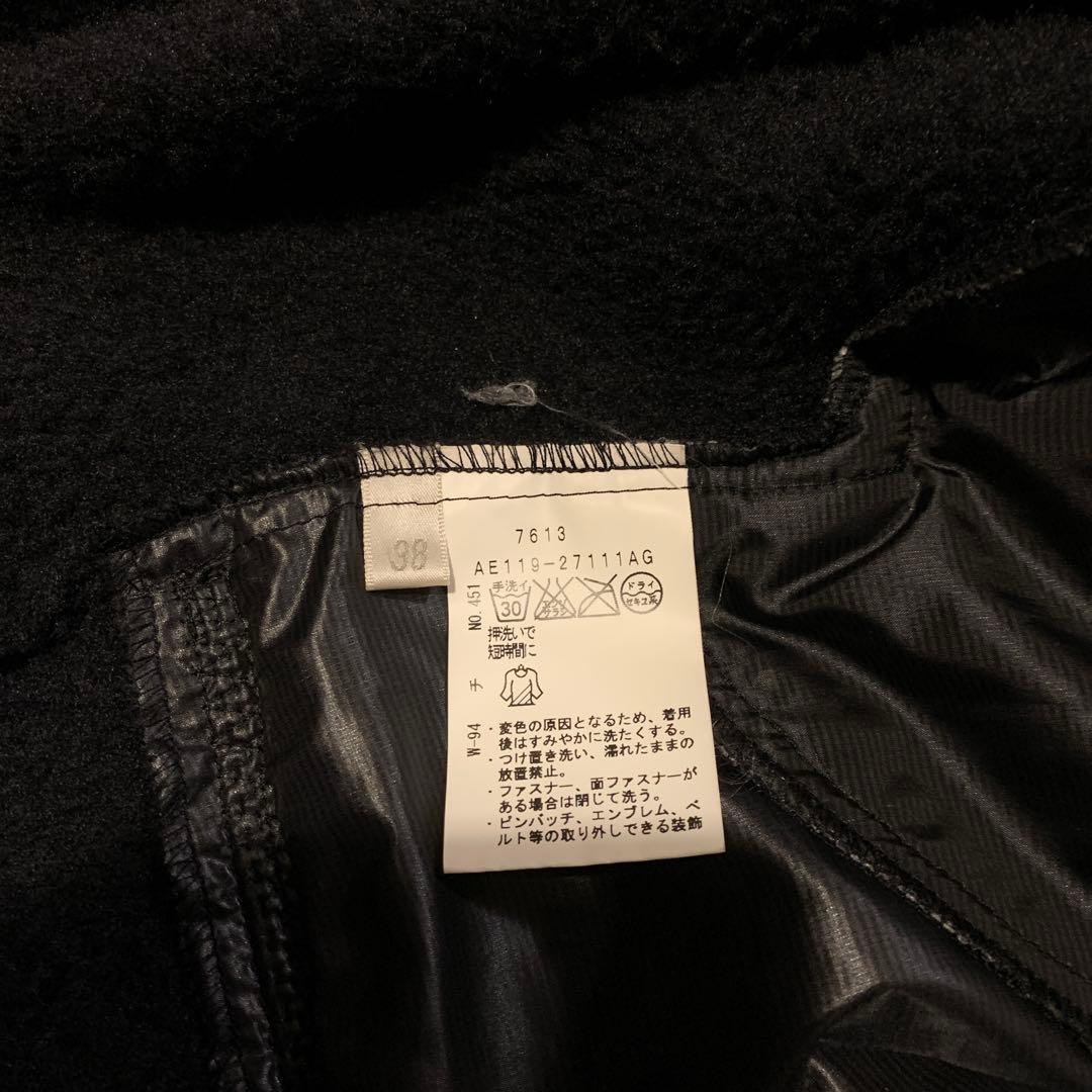 美品　adabat 黒 レディース ボアロングベスト