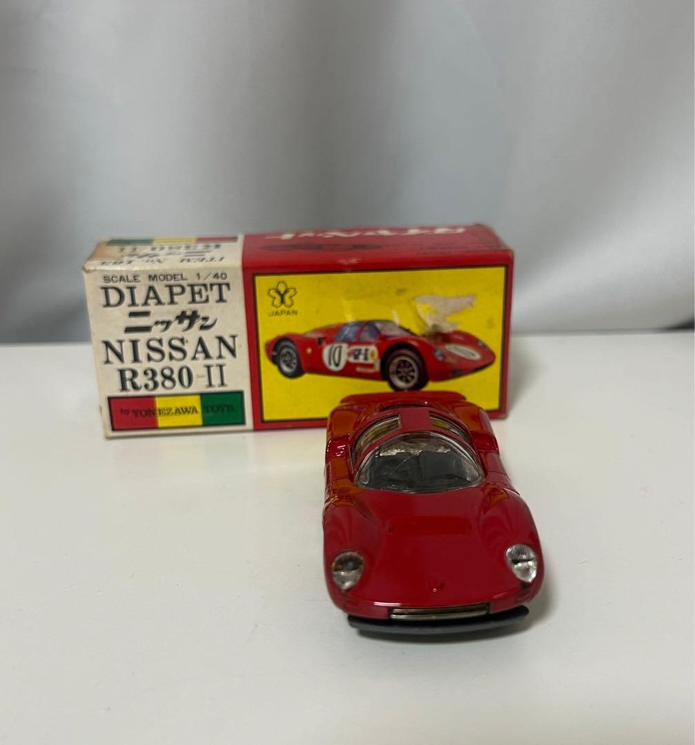 た*坊様 DIAPET NISSAN R380 II 赤 1/40 スケール