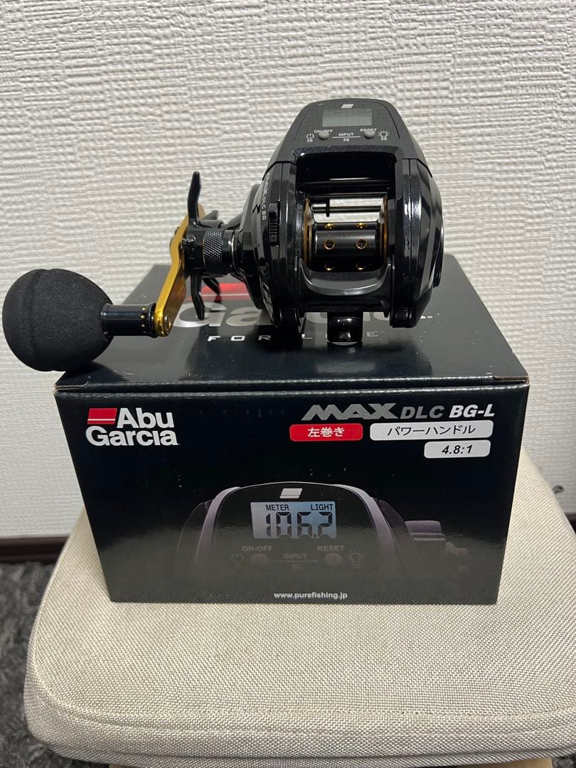 Abu Garcia 両軸リール デジタル表示　MAX DLC BG-L