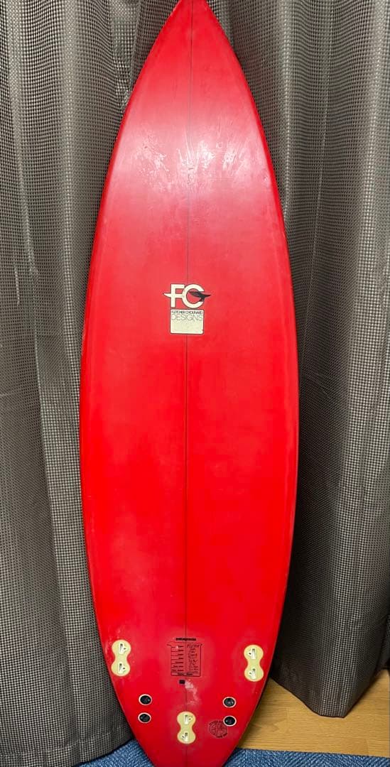 FC ショートボード 5'11\" レッド