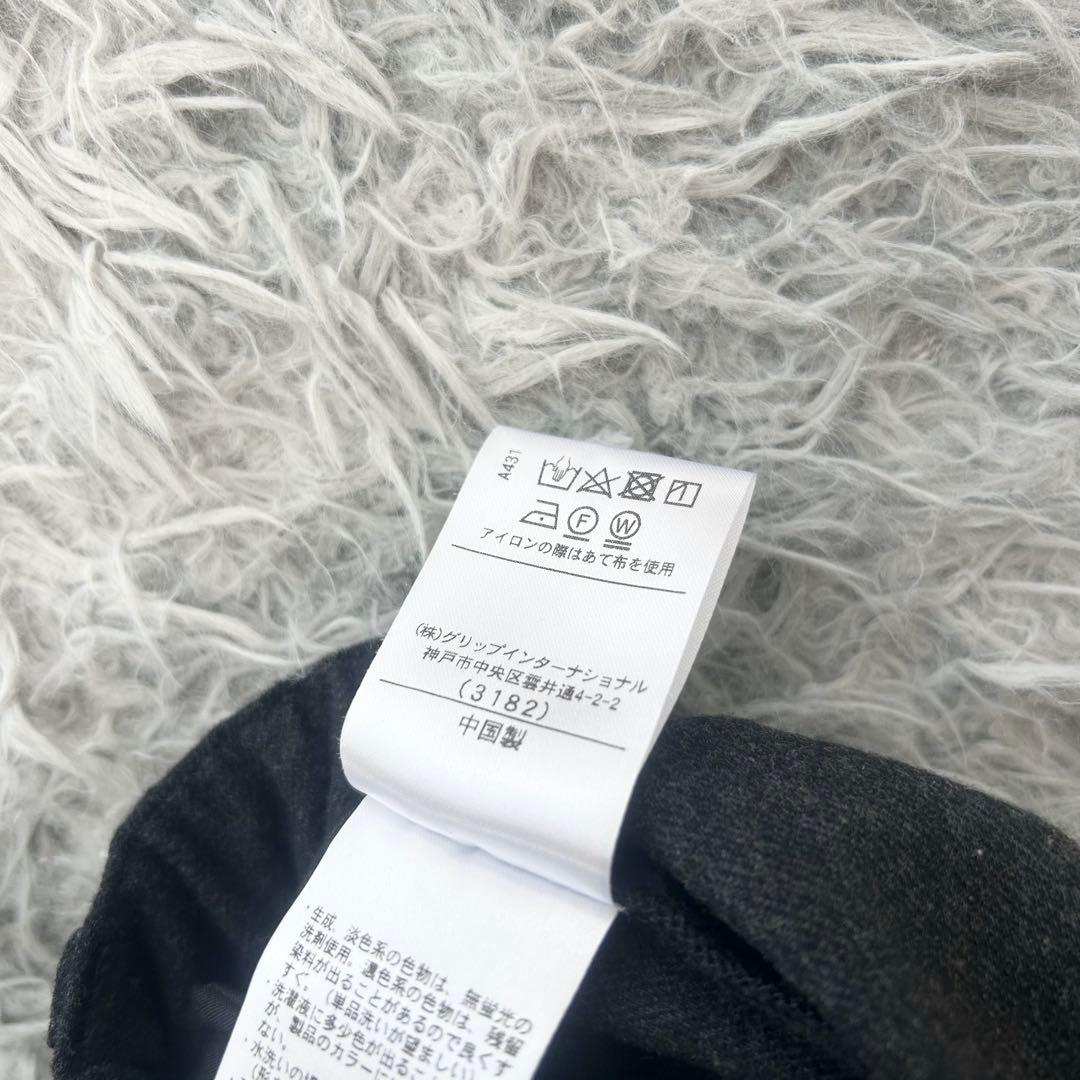 新品　ロサーセン　パンツ　ストレッチ　秋冬　ウエストゴム　グレー　サイズ85