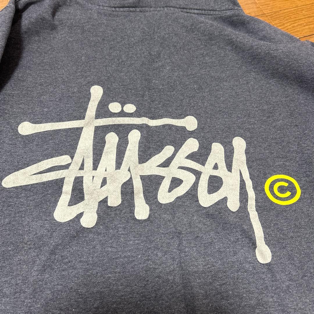 Stüssy グレー フーディー XL