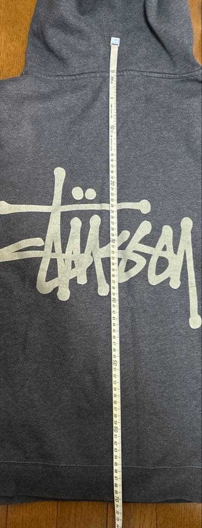 Stüssy グレー フーディー XL