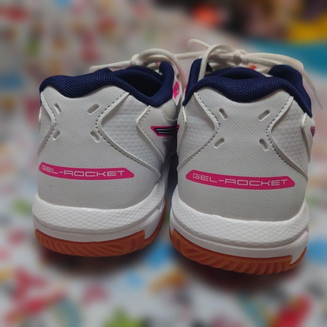 【ASICS バレーボールシューズ 102 ホワイト/ピコート 25.0cm】