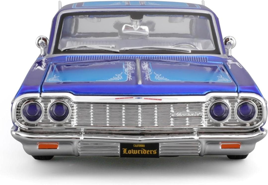 ミニカー Maisto Mijo 1/26 1964 Impala Lowrider BL