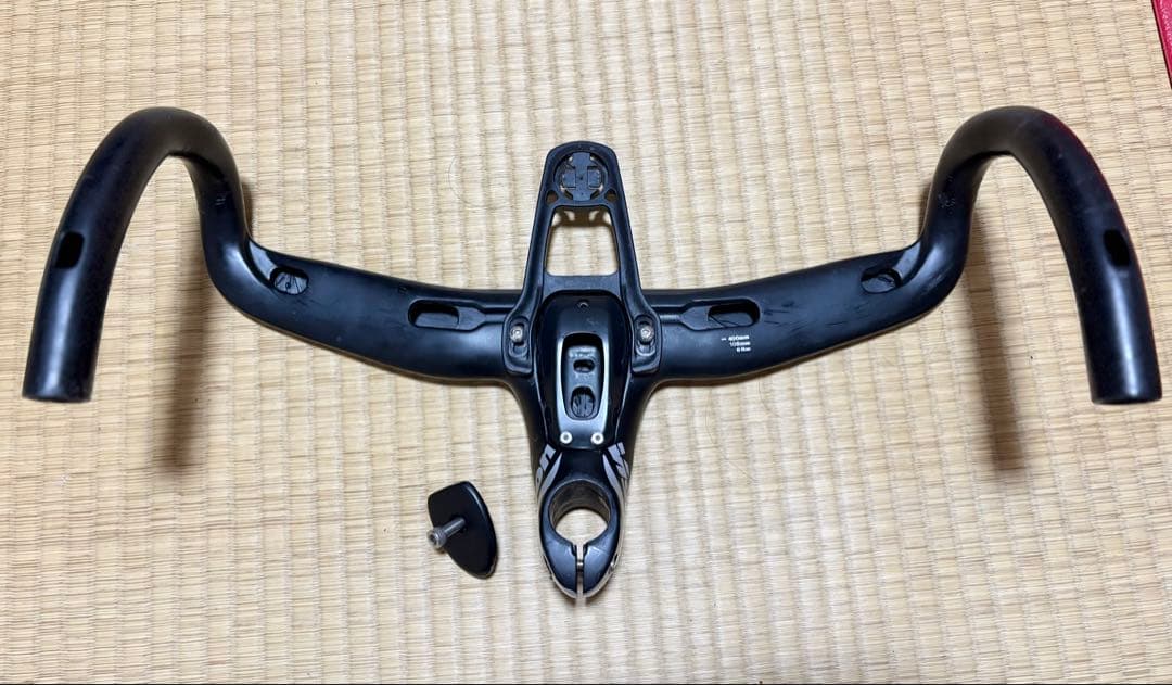 一体型カーボンハンドル400mm/100mm