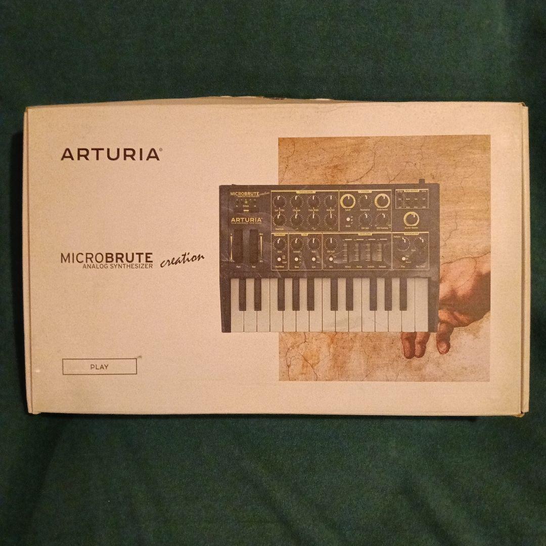 ARTURIA MICROBRUTE アナログシンセ　creation 限定版