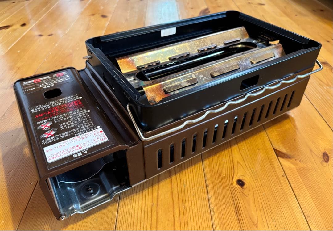 【超美品セット】イワタニろばた焼き器＋極厚バーベキュー鉄板 板厚4.5㎜