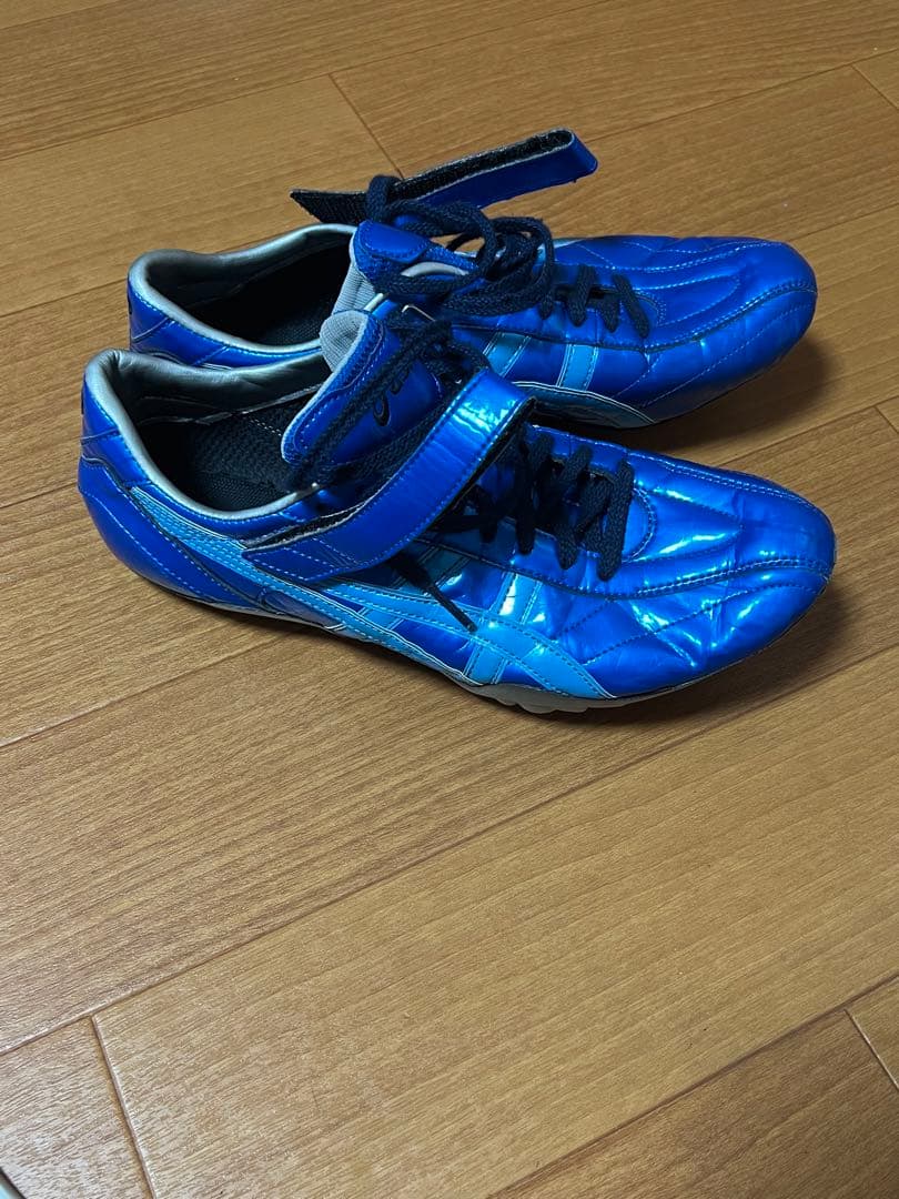 アシックスオーダースパイク（青）