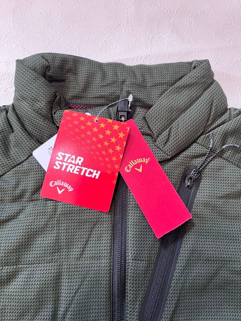 Callaway STAR STRETCH ジャケット ダークグリーン