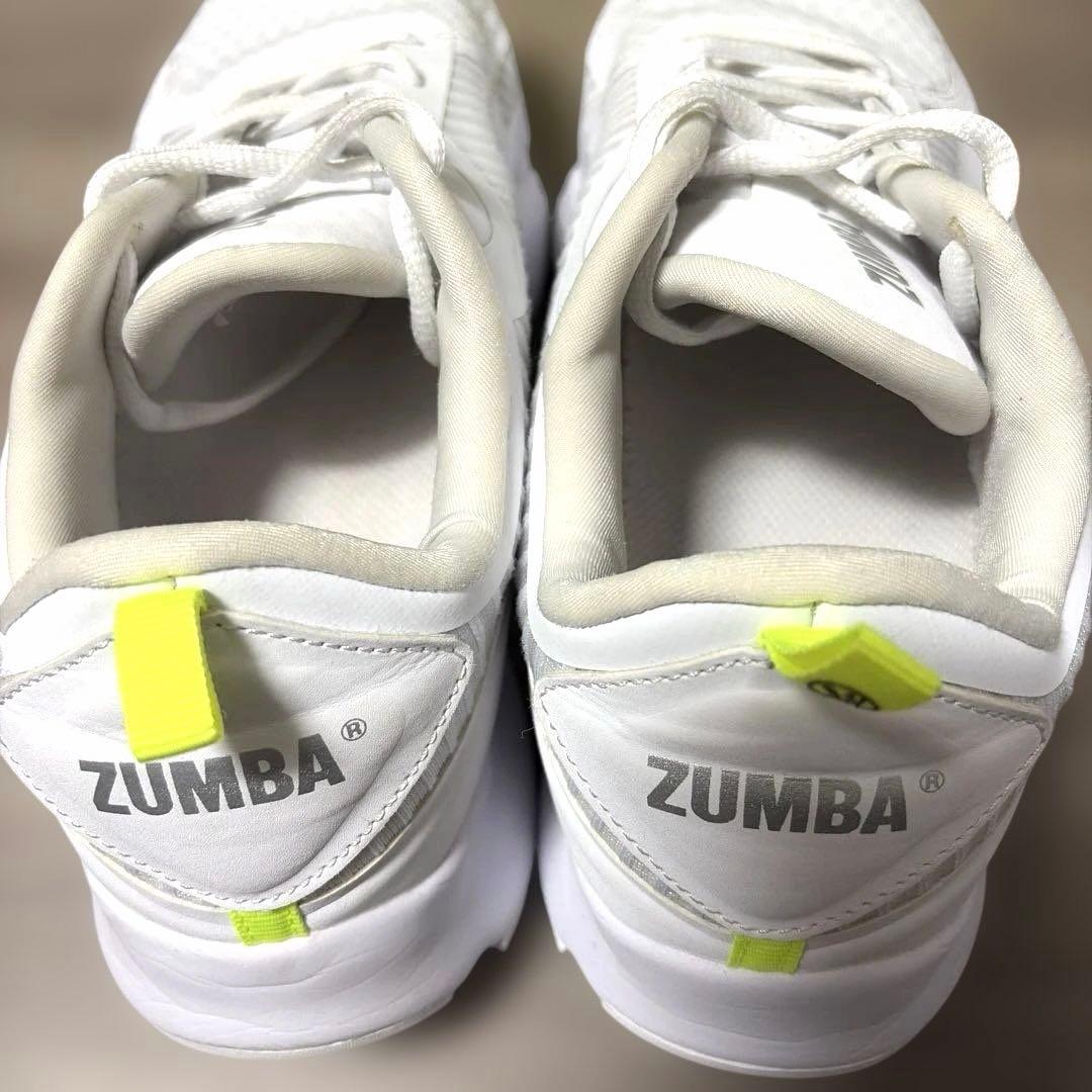 【正規品】ZUMBA ホワイトスニーカーUS9.5