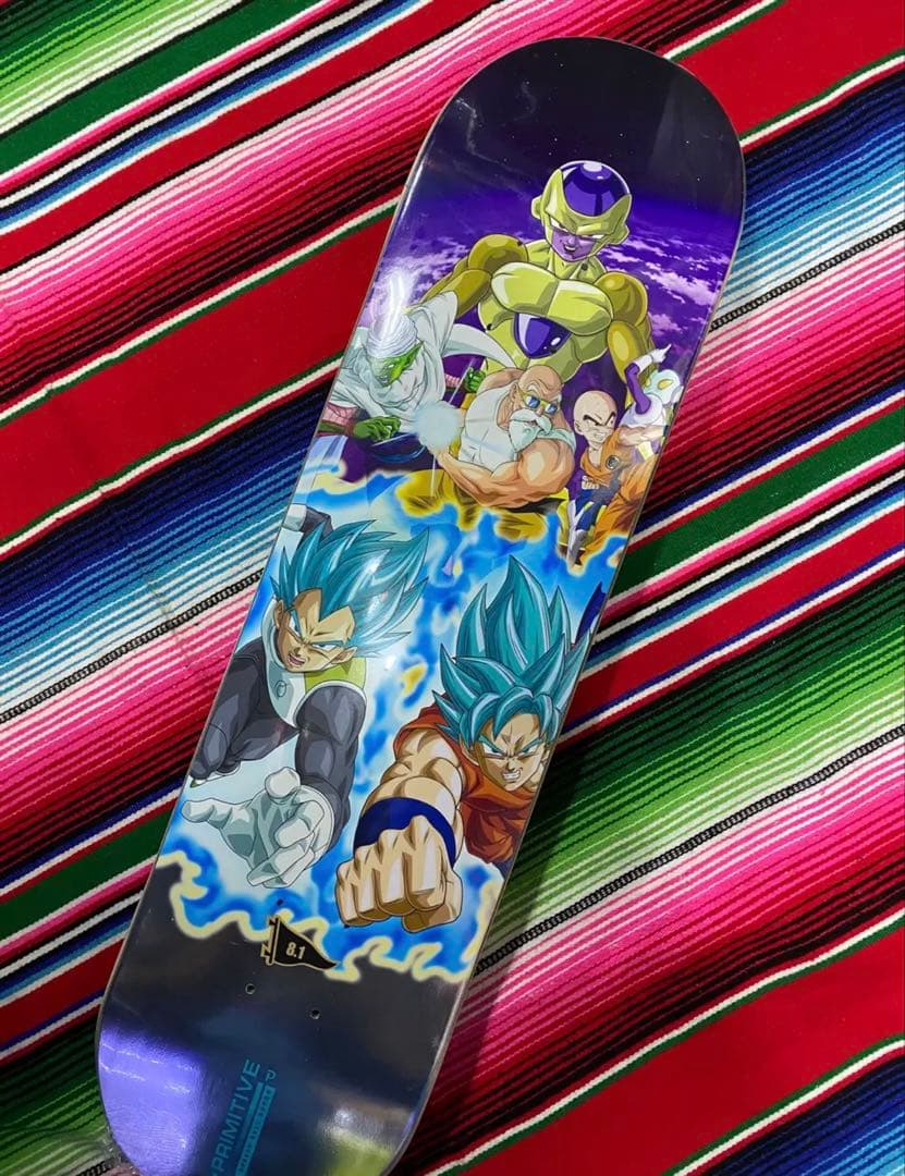 Primitive Skateboarding ドラゴンボール超 デッキ 8.1