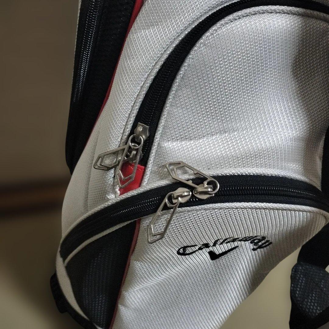 け*ん様 Callaway キャディバッグ ホワイト/レッド