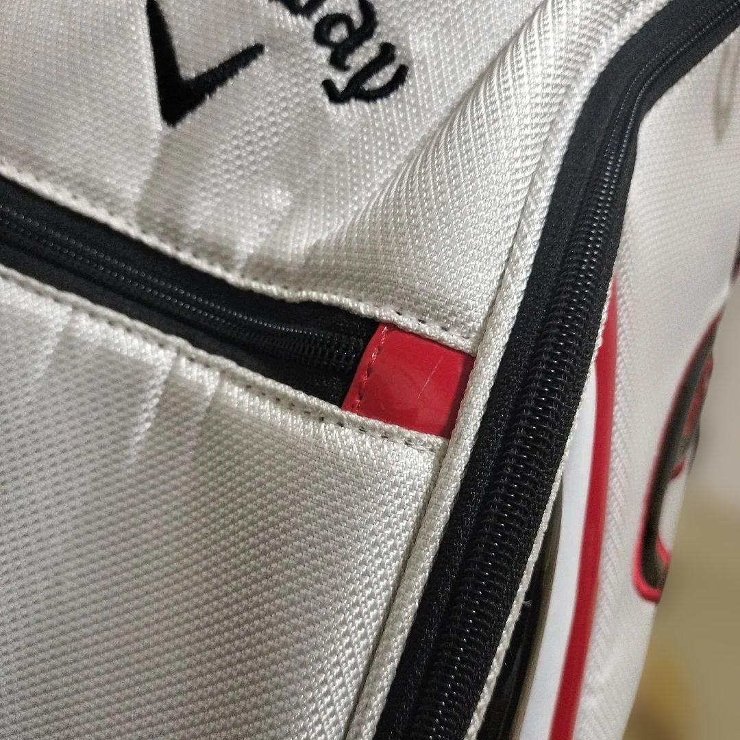 け*ん様 Callaway キャディバッグ ホワイト/レッド