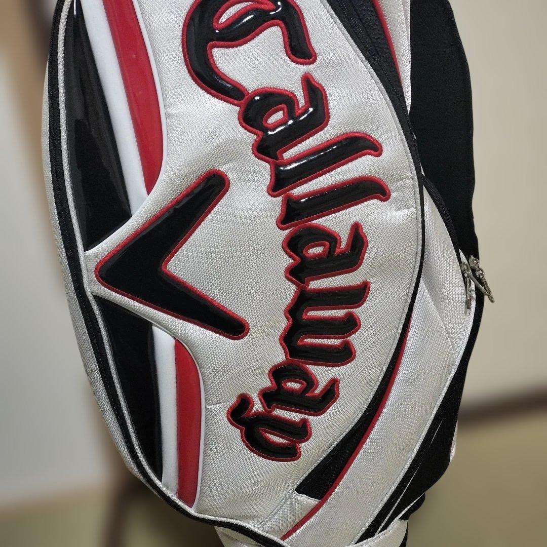 け*ん様 Callaway キャディバッグ ホワイト/レッド