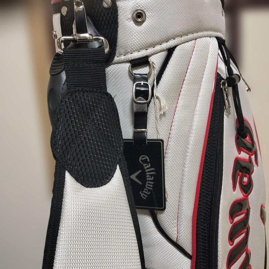 け*ん様 Callaway キャディバッグ ホワイト/レッド