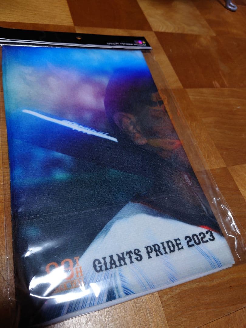 読売ジャイアンツ　巨人　2023ビジュアルフェイスタオル　岡本和真　新品未開封品