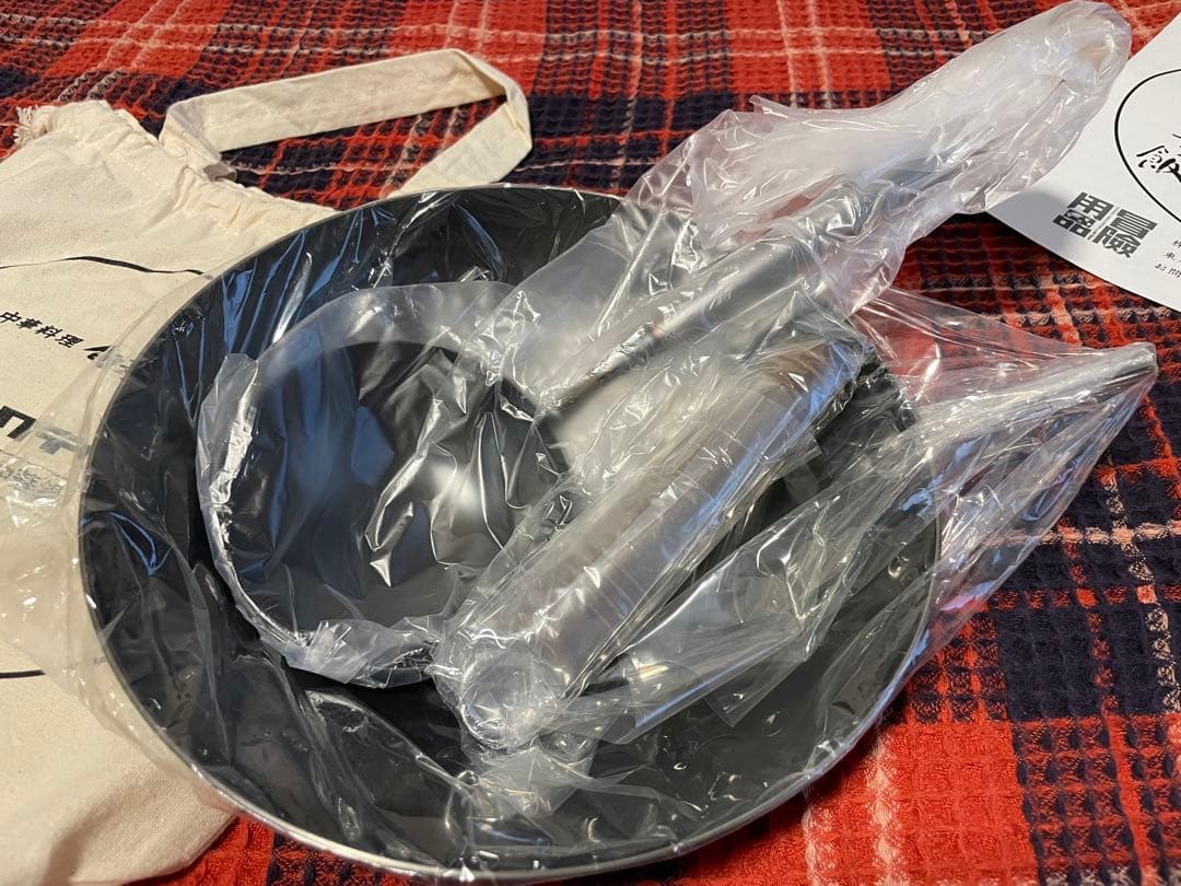 Y*k様 ［値下げ］新品未使用 ヨコザワテッバンxおやじキャンプ飯　中華鍋