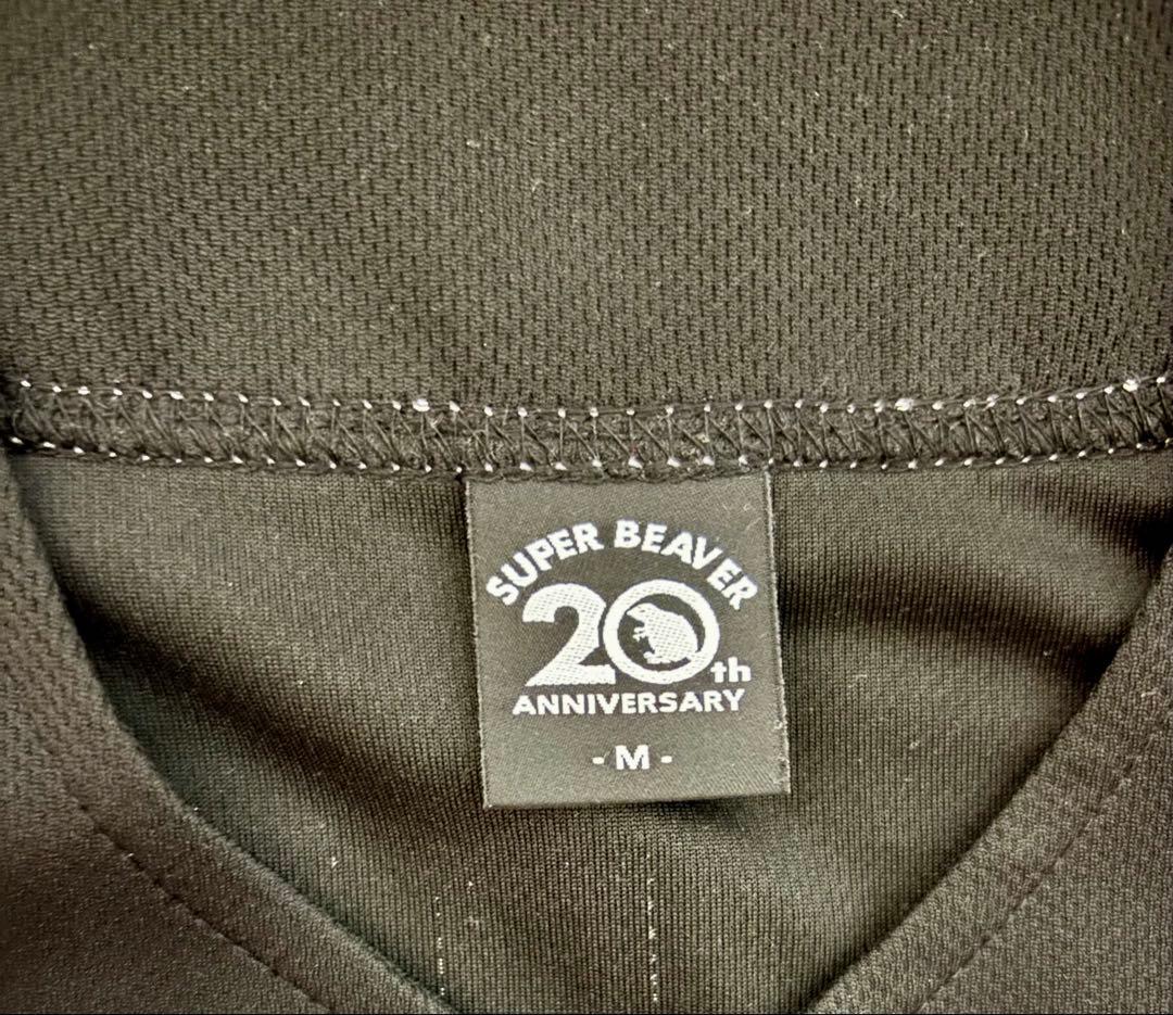 SUPER BEAVER 20周年記念 ベースボールシャツ TシャツMサイズ 黒