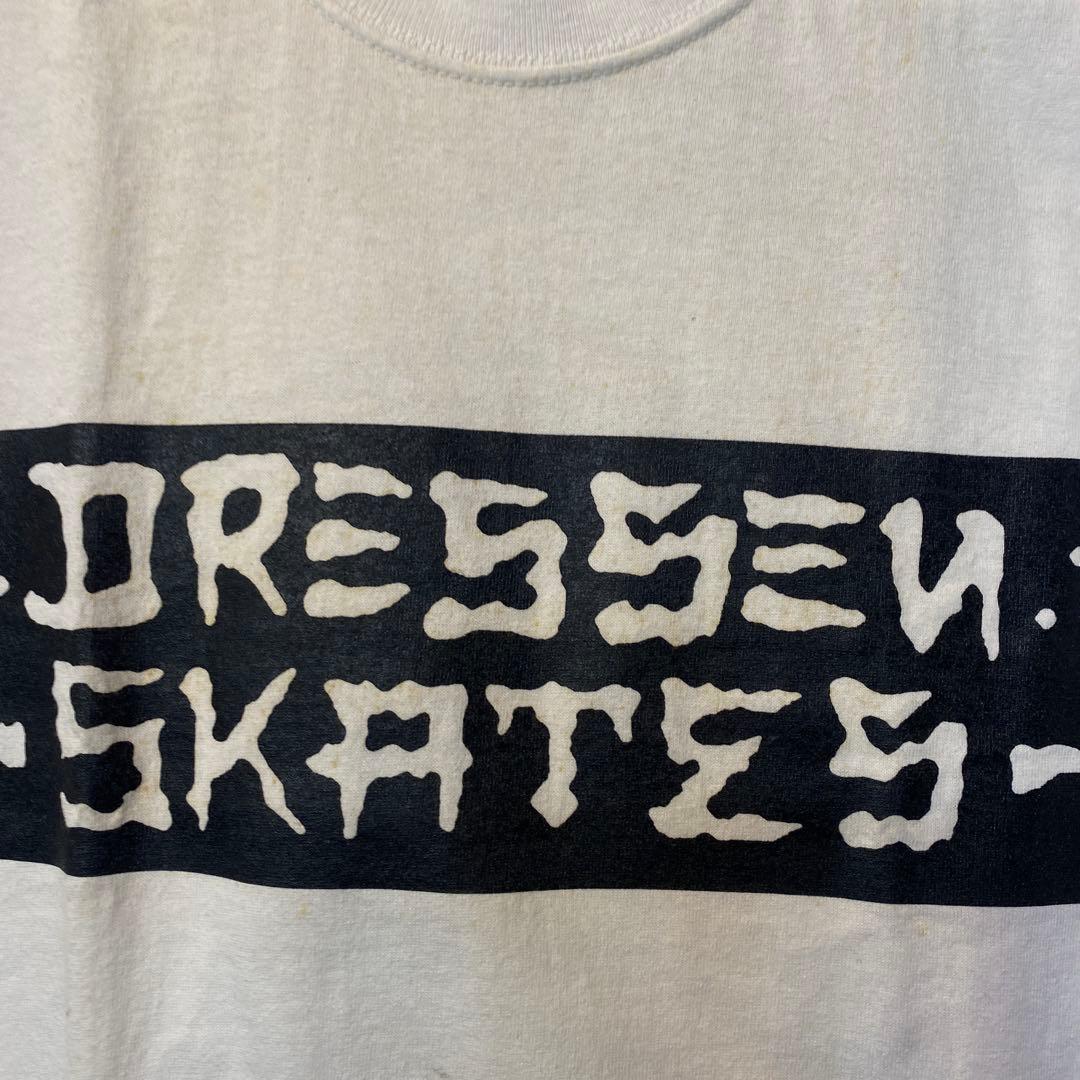DRESSEN SKATES ホワイトTシャツ Sサイズ