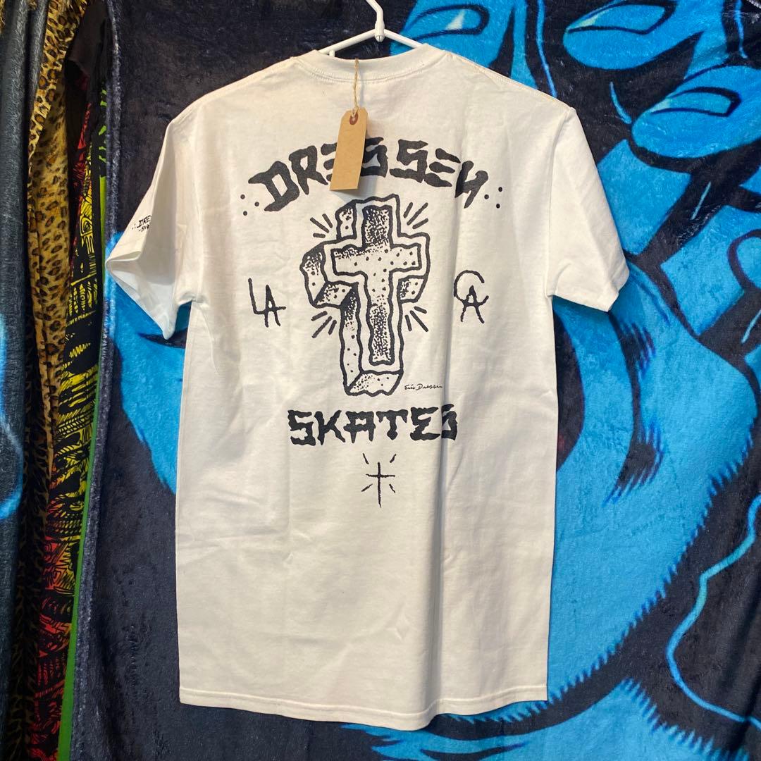 DRESSEN SKATES ホワイトTシャツ Sサイズ