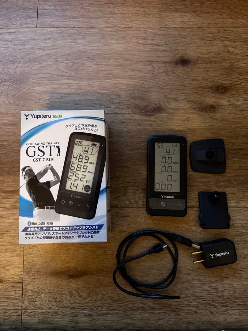【美品】ユピテル GST-7 BLE ゴルフスイングトレーナー スイング計測