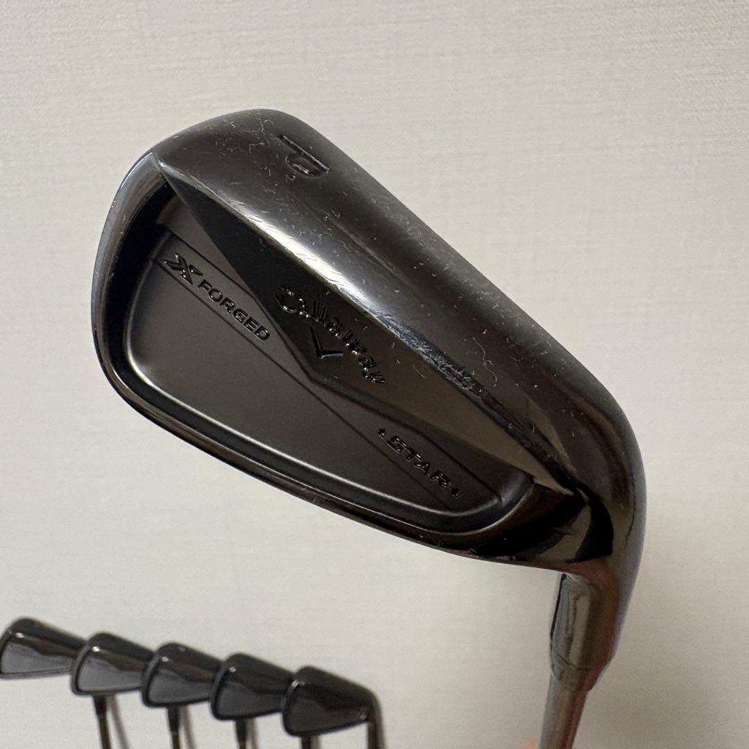 X FORGED STAR 2024年モデル ブラック アイアンセット