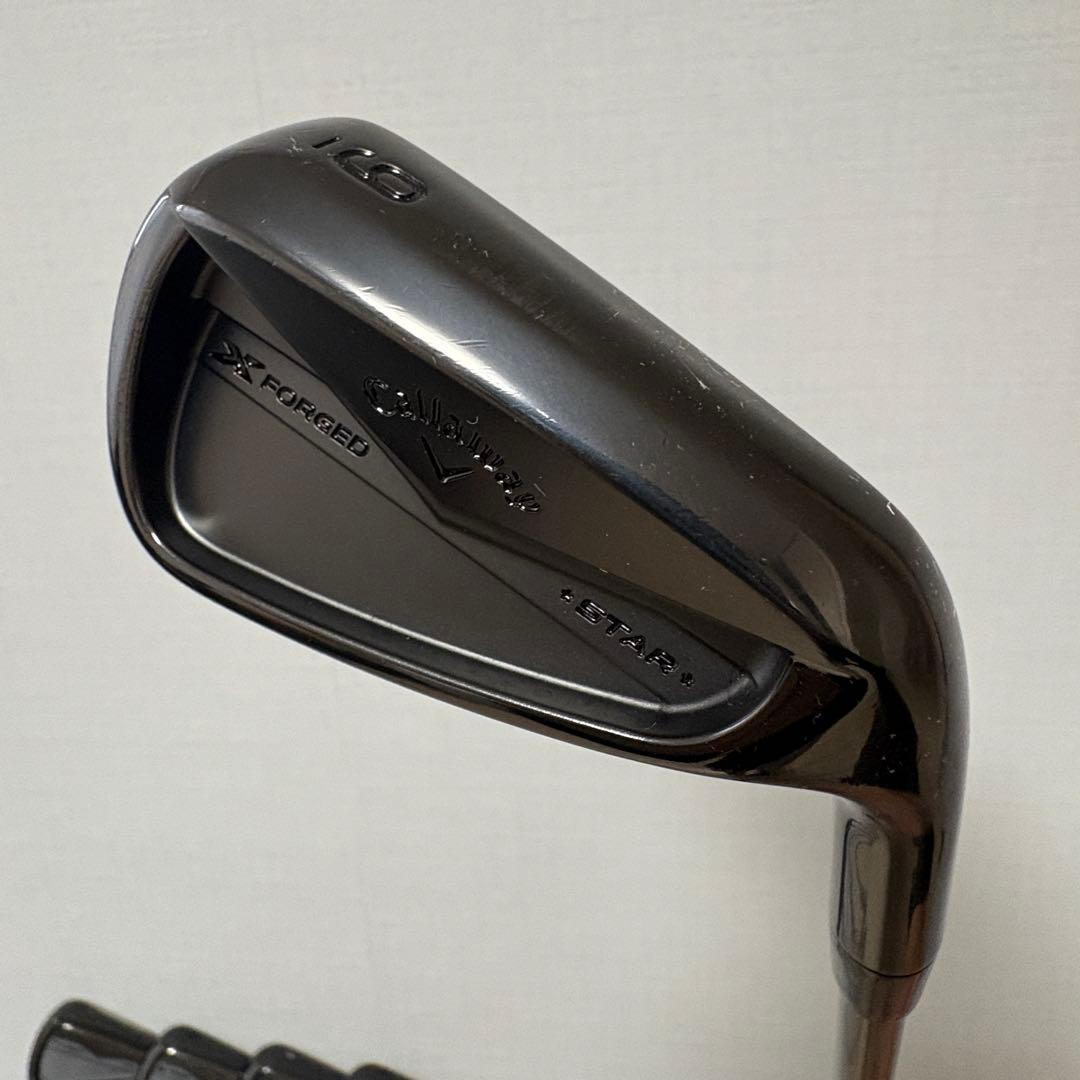 X FORGED STAR 2024年モデル ブラック アイアンセット