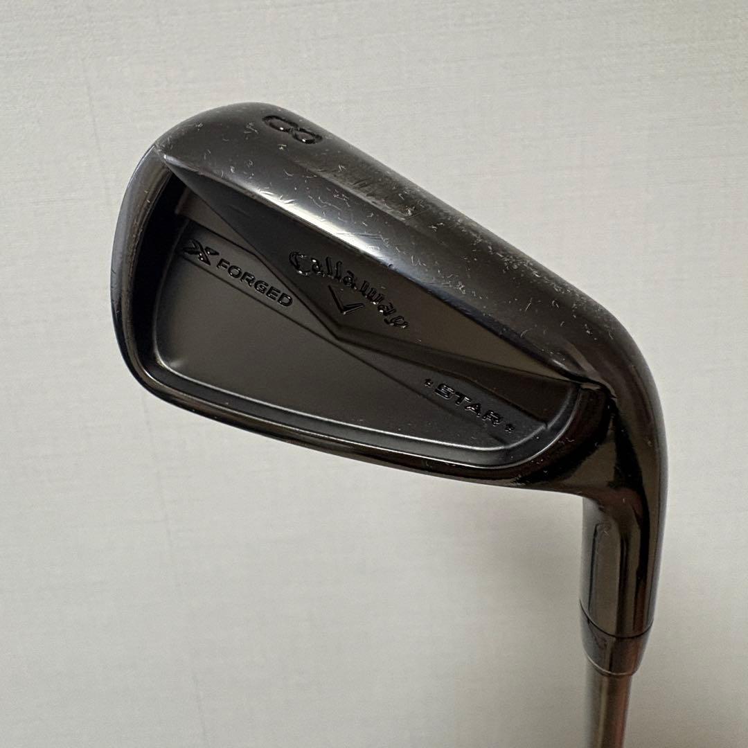 X FORGED STAR 2024年モデル ブラック アイアンセット