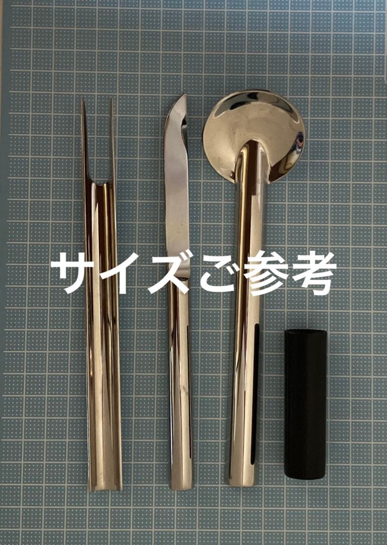 Zani 携帯用　キャンプ用　カトラリー　美術館コレクション②