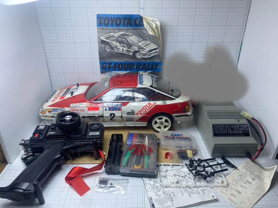 トヨタ GT-Four Rally ラジコンカー 動作未確認　中古ジャンク