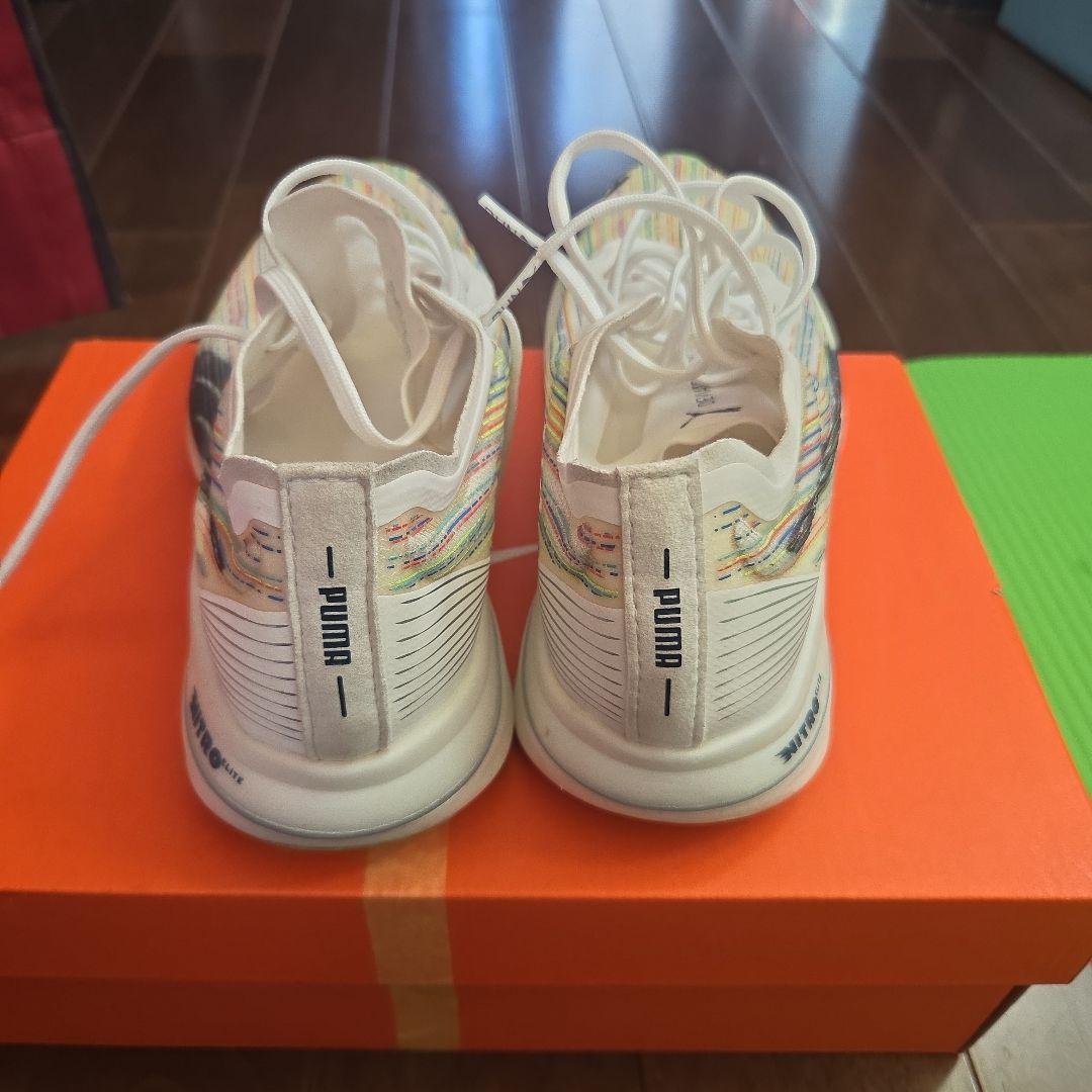 Puma ディビエイトNITRO ランニングシューズ 23.5cm マルチカラー