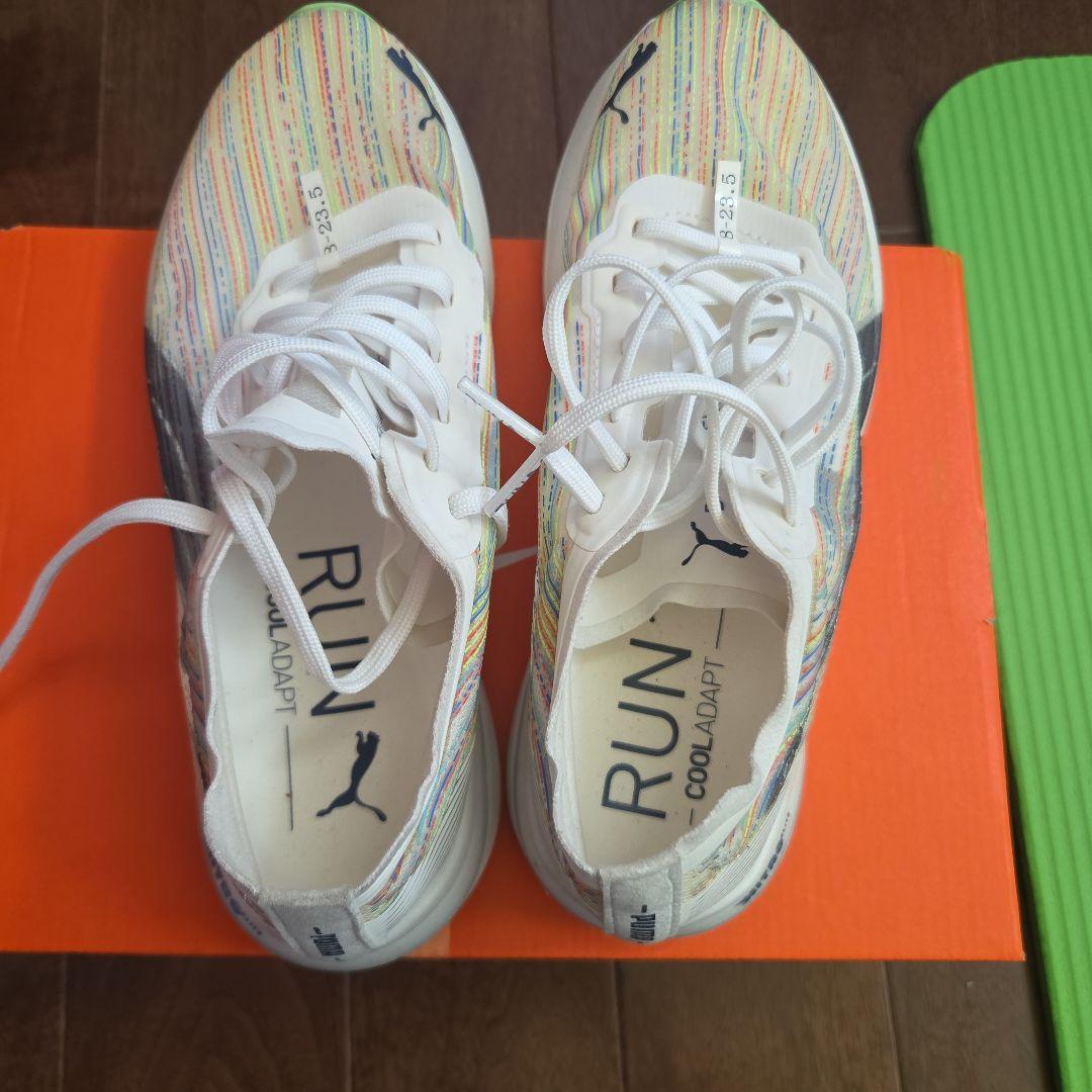 Puma ディビエイトNITRO ランニングシューズ 23.5cm マルチカラー