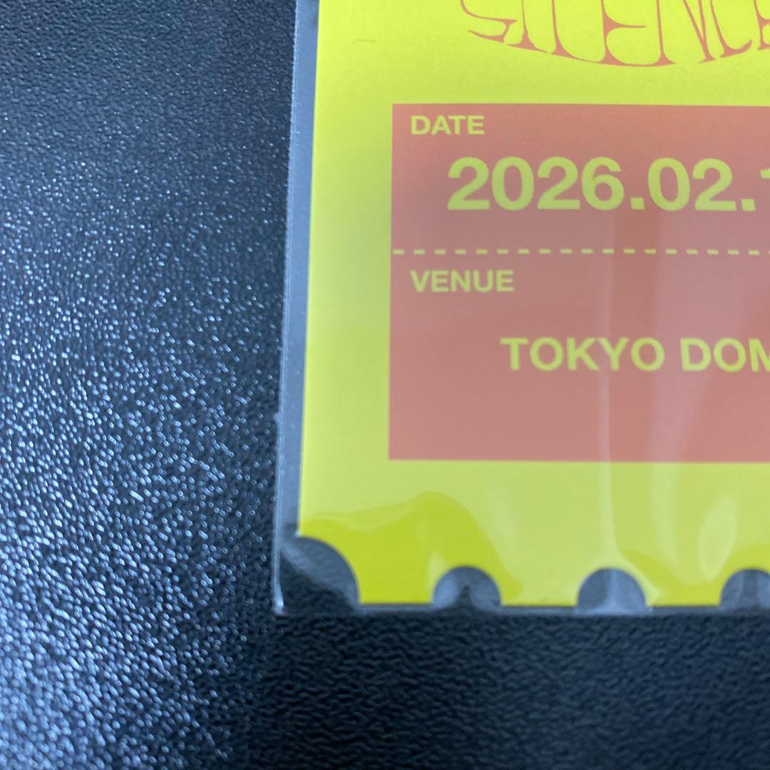 【超お得！】VAUNDY DOME TOUR 2026 オリジナルチケットカード