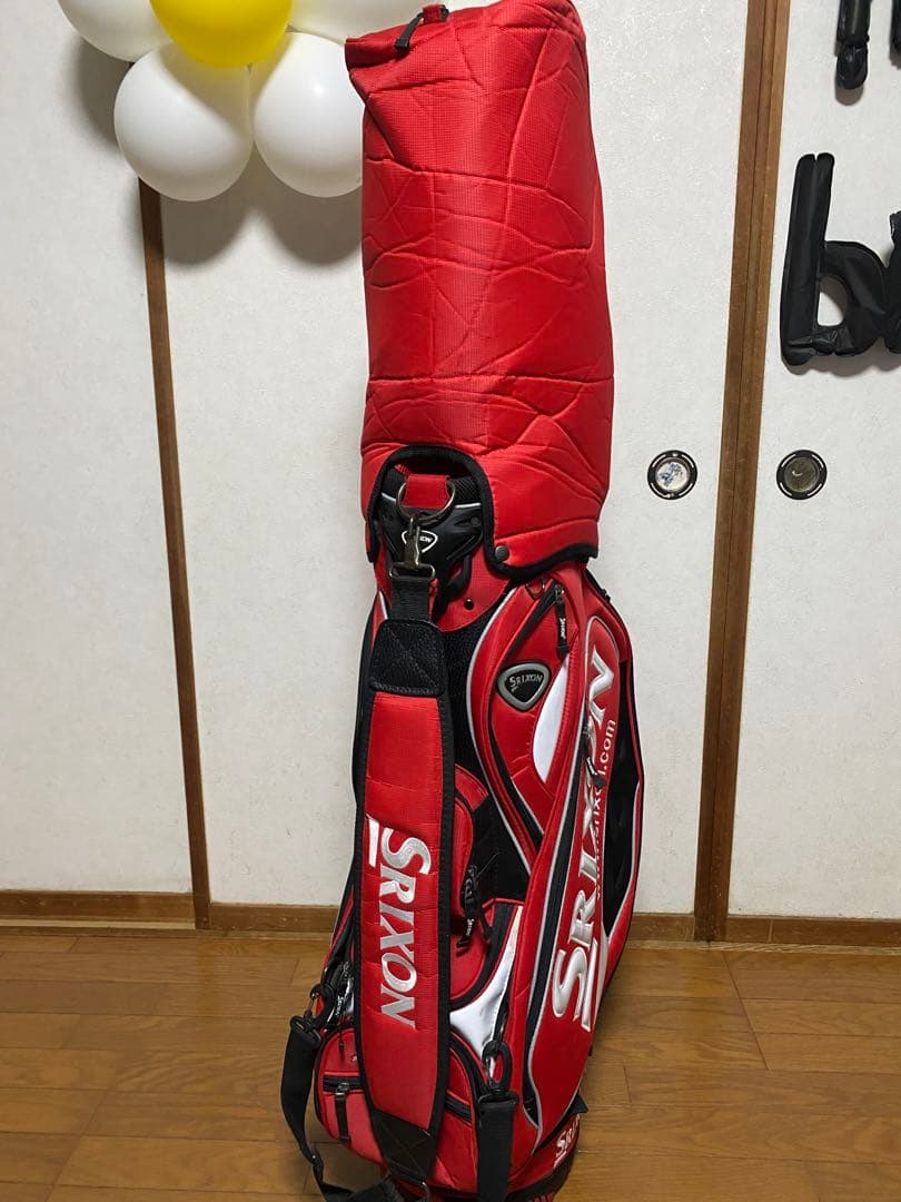 Srixon レッド キャディバッグ