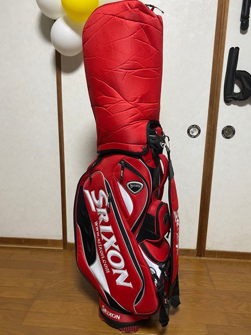 Srixon レッド キャディバッグ